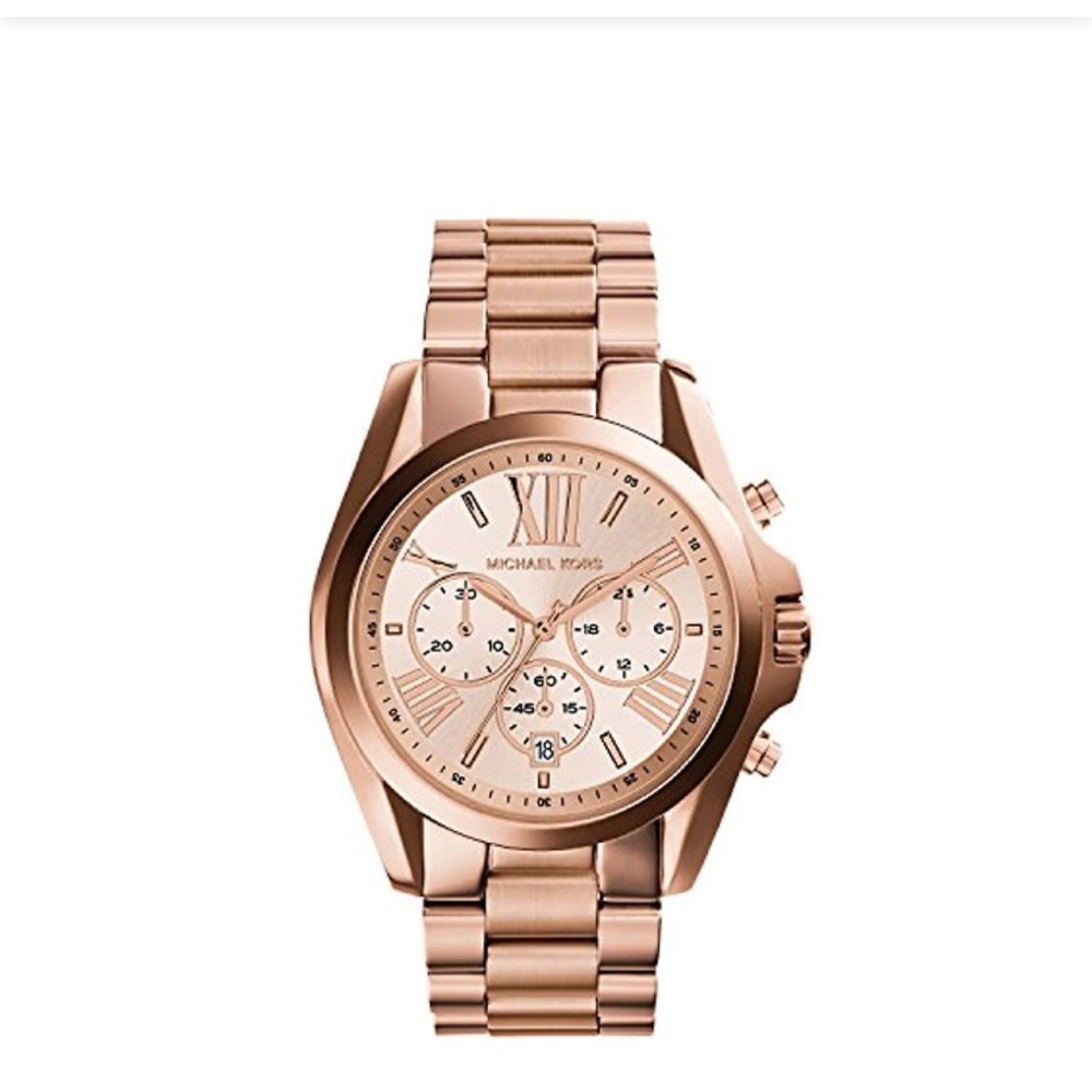 Michael Kors rose gold watch
